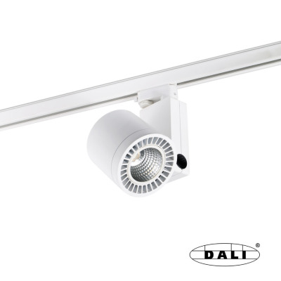 010604301D Faro CYLINDER WHITE LED 18W 3000K 20° DALI