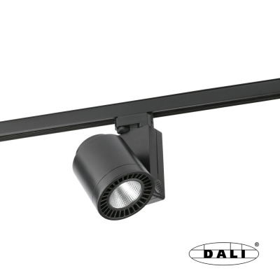 010606802D Faro CYLINDER BLACK LED FISH 24W 4000K 56° DALI