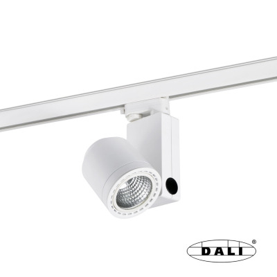 010706901D Faro MINI CYLINDER WHITE LED HE 24W 4000K 20° DALI