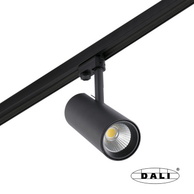 011200902D TK-Lighting FUGA MEDIUM BLACK LED 18W 3000K 24° DALI