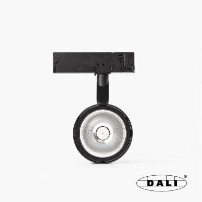 0114X2712D Faro TARGET 28W BLACK 15° 2700K CRI97 DALI
