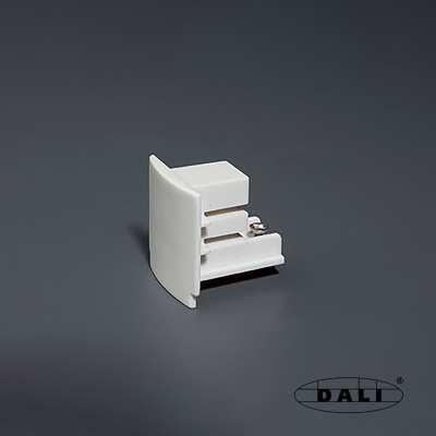 01991101D Faro END CAP WITHOUT POWER WHITE DALI