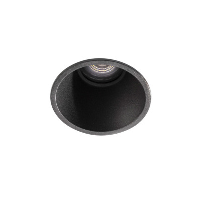 02101402 Faro FRESH IP65 BLACK DOWNLIGHT GU10