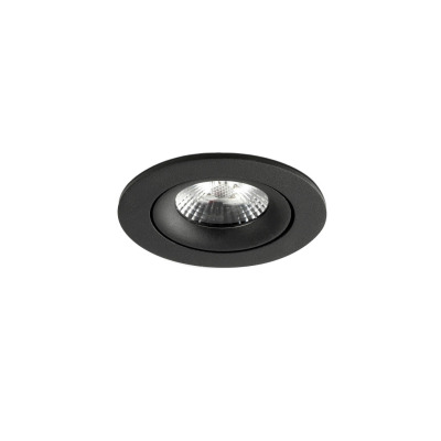 02111002 Faro NAIS BLACK ORIENTABLE DOWNLIGHT 7W 2700K 36?