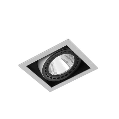 033010303 Faro MINI-COLIN-1 Grey downlight LED FOOD 24W fish 20° 1960 lm