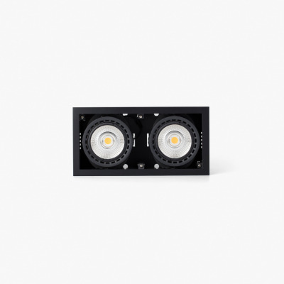 033011102 Faro MINI COLIN-2 BLACK LED 36-50W 3000K 20°