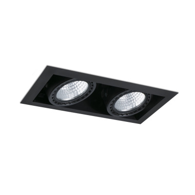 033012102 Faro MINI-COLIN-2 Black downlight LED HE 48W 2700K 20° 6290 lm
