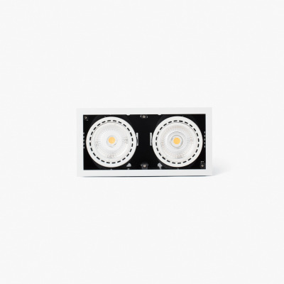 033013011 Faro MINI COLIN-2 WHITE RECESSED 50W MEAT 56°