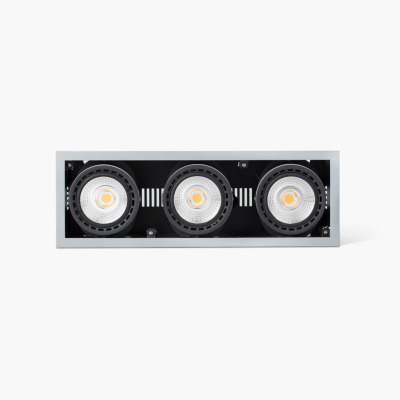 033013503 Faro MINI COLIN-3 GREY LED 54-75W 2700K 20°