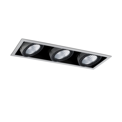 033015803 Faro MINI-COLIN-3 Grey downlight LED FOOD 72W meat 56° 5370 lm
