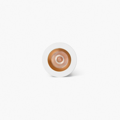 0331927214 Faro UNO DOWN 8W WH-GD 24° 2700K CRI90
