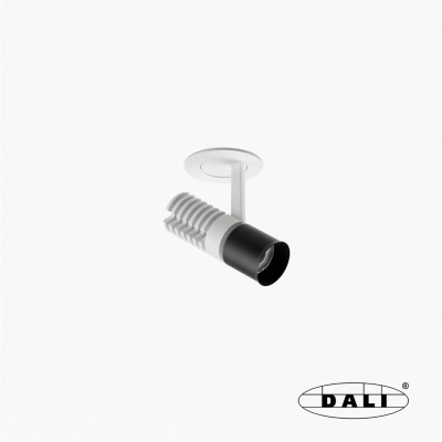 0333927312D Faro UNO PROJ REMOVABLE 8W WH-BK 37° 2700K CRI90 DALI
