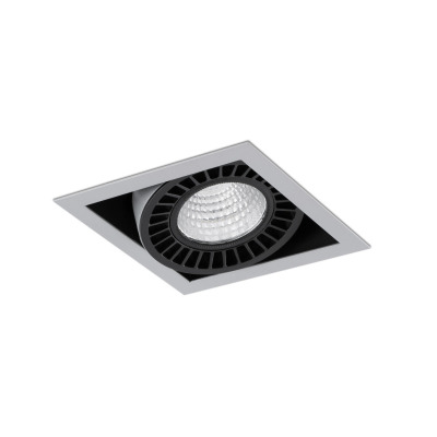 034010503 Faro COLIN-1 Grey downlight LED FOOD 24/36W fish 20° 1960/2810 lm