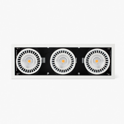 034013801 Faro COLIN-3 WHITE LED 72-108W 2700K 56°