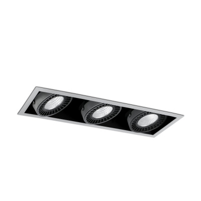 034015003 Faro COLIN-3 Grey downlight LED HE 108W 2700K 56° 13200 lm