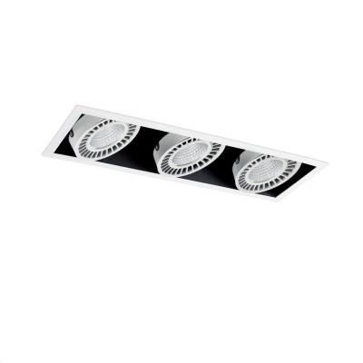 034015701 Faro COLIN-3 White downlight LED FOOD 72/108W fish 20° 5880/8430 lm