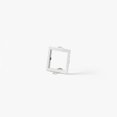 034100011 Faro PODIUM PLATE 1L WITH FRAME WHITE