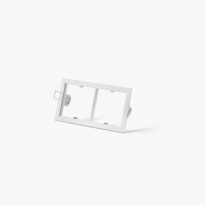 034100021 Faro PODIUM PLATE 1L WITH FRAME WHITE