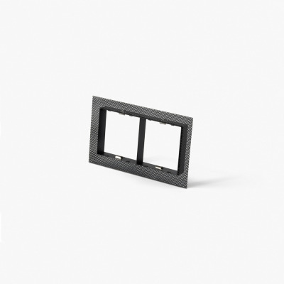 034200022 Faro PODIUM PLATE 2L TRIMLESS BLACK