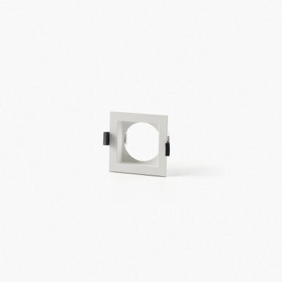 034600011 Faro TEIDE PLATE 1L WITH FRAME BLACK