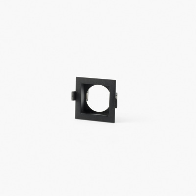 034600012 Faro TEIDE PLATE 1L WITH FRAME BLACK