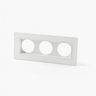 034700031 Faro TEIDE PLATE 3L TRIMLESS WITHE