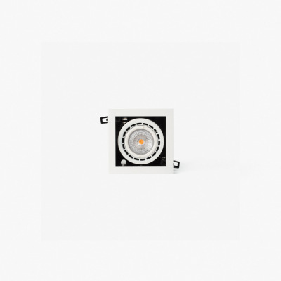 035000401 Faro NANO COLIN-1 WITH FRAME WHITE LED 7-13W 3000K 56