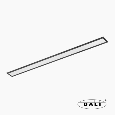 0410008102D Faro VIA EVO RECESSED 860 38W 3000K BK DALI