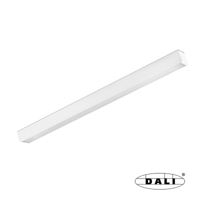 041005301DU Faro VIA EVO SURFACE 1130 27W 3000K WHITE PRISM. DALI