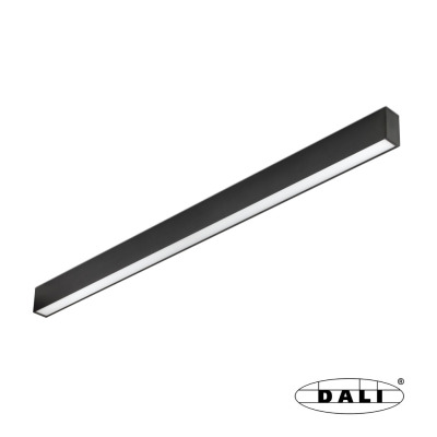 041005302DU Faro VIA EVO SURFACE 1130 27W 3000K BLACK PRISM. DALI