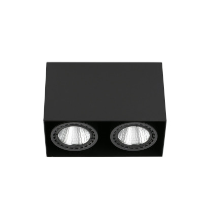 050501402 Faro TEKO - 2 Black surface LED HE 48W 2700K 56º