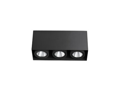 050601202 Faro TEKO - 3 Black surface LED CRI95 51-72W 4000K 56º