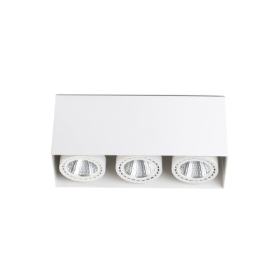 050601301 Faro TEKO - 3 White surface LED HE 72W 2700K 20º