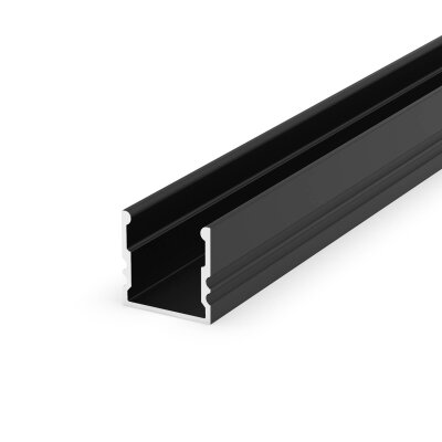 08060101N-19 TK-Lighting SURFACE PROFILE BLACK 1,9M
