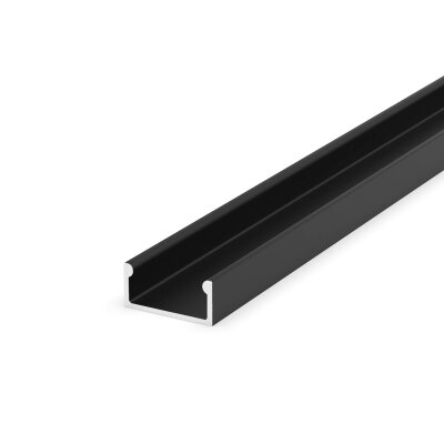 08080101N-03 TK-Lighting SURFACE PROFIL 8MM BLACK 0,3M