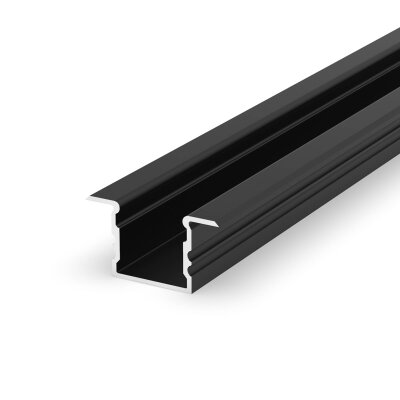 08090101N-18 TK-Lighting RECESSED PROFILE BLACK 1,8M