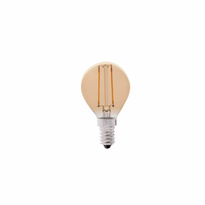 17413 TK-Lighting BULB G45 E14 LED 2W A FILAMENT AMBRE 2200K