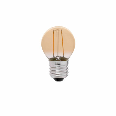 17414 TK-Lighting BULB G45 E27 LED 2W A FILAMENT AMBRE 2200K