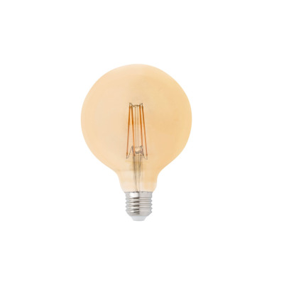 17425 TK-Lighting BULB GLOBE FILAMENT LED AMBER E27 4W 2200K ?125