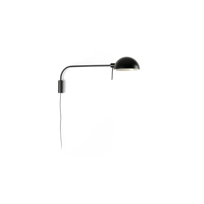 20040-123 Faro DOMINICA WALL LAMP XL BLACK SHADE 1XE27