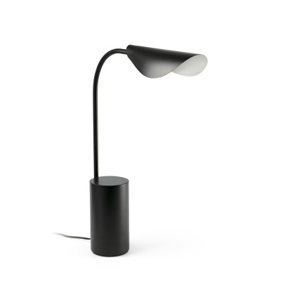 20076 Faro LIGGERA TABLE LAMP BLACK 1XG9