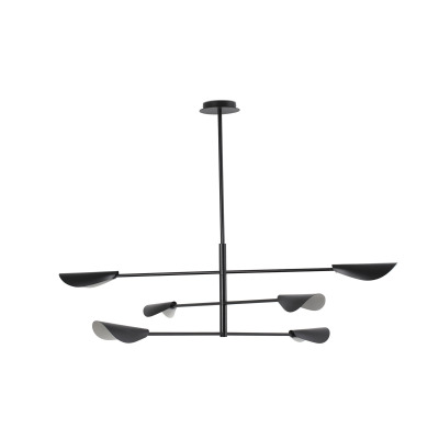 20079 Faro LIGGERA PENDANT BLACK 6XG9