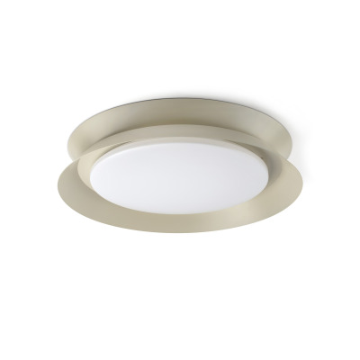 20092 Faro TENDER CEILING LAMP GREY LED 24W 2700K