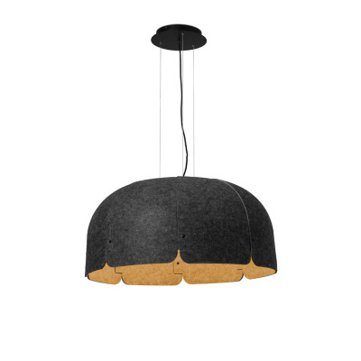 20102DA Faro MUTE DARK GREY/BROWN LED 24W 3000K DIMM