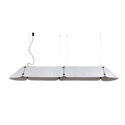 20108 Faro FONOVIA GREY PENDANT 2400MM 50W 4000K