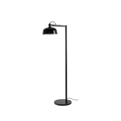 20336-120 Faro TATAWIN FLOOR LAMP W/BLACK SHADE 1xE27