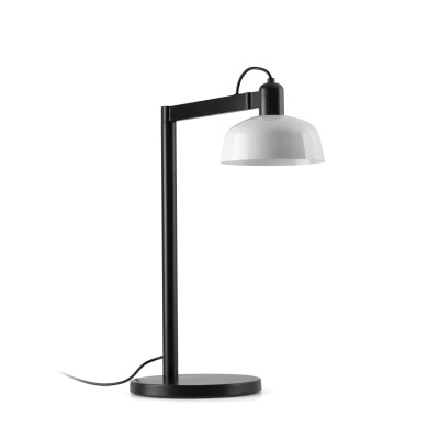 20337-140 Faro TATAWIN DESK LAMP SHADE METAL WHITE 1xE27