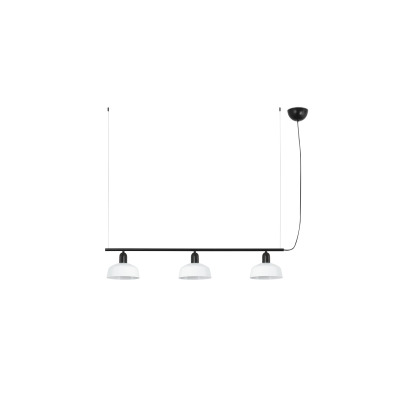 20338-140 Faro TATAWIN PENDANT LAMP LIN. SCR. METAL S WHITE 3xE27