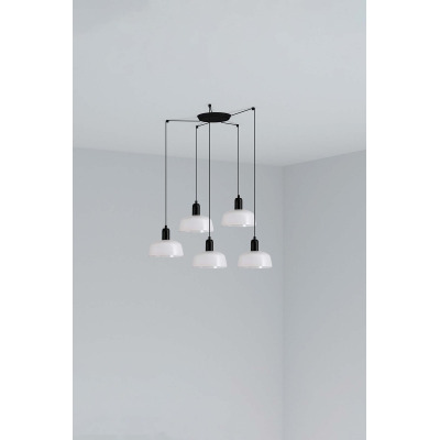 20340-140-5L Faro TATAWIN PENDANT LAMP SHADE METAL S WHITE 5xE27
