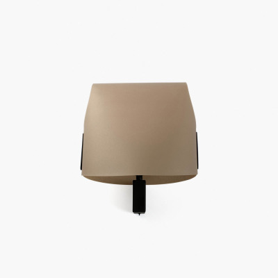 23004-58 Faro LUANG BLACK-CAMEL WALL LAMP 1XE27